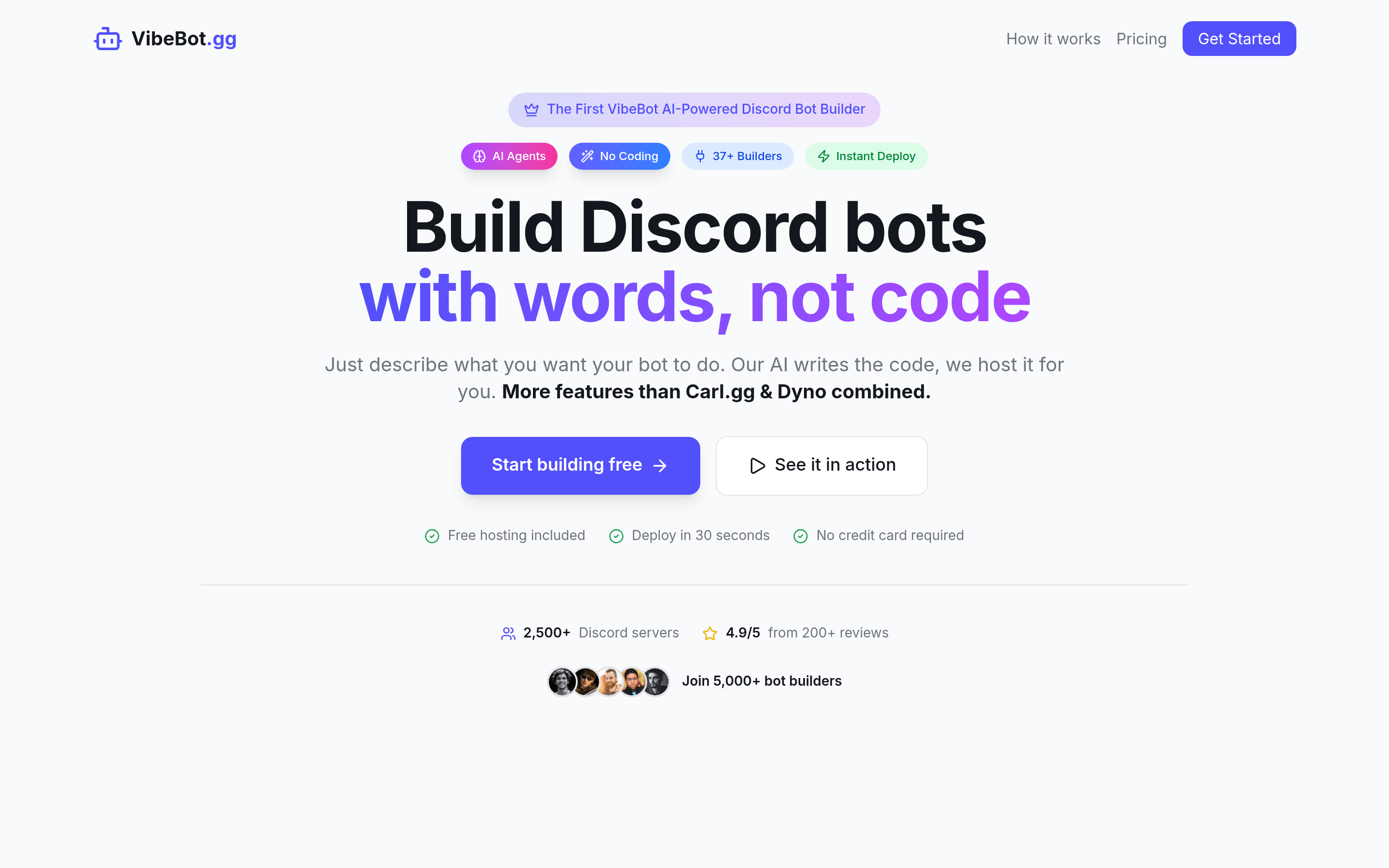VibeBot | Stellar Launch