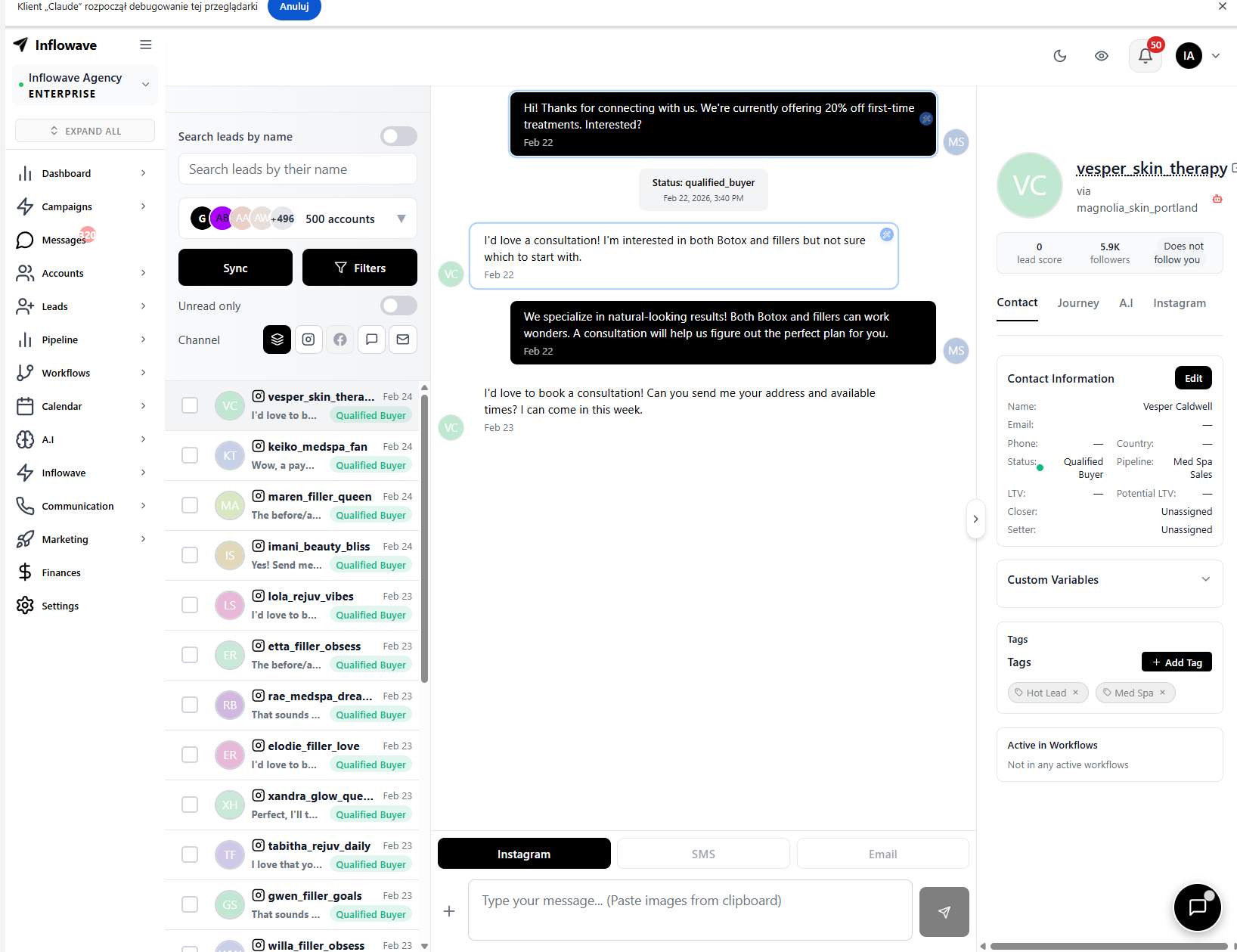 Inflowave | Stellar Launch