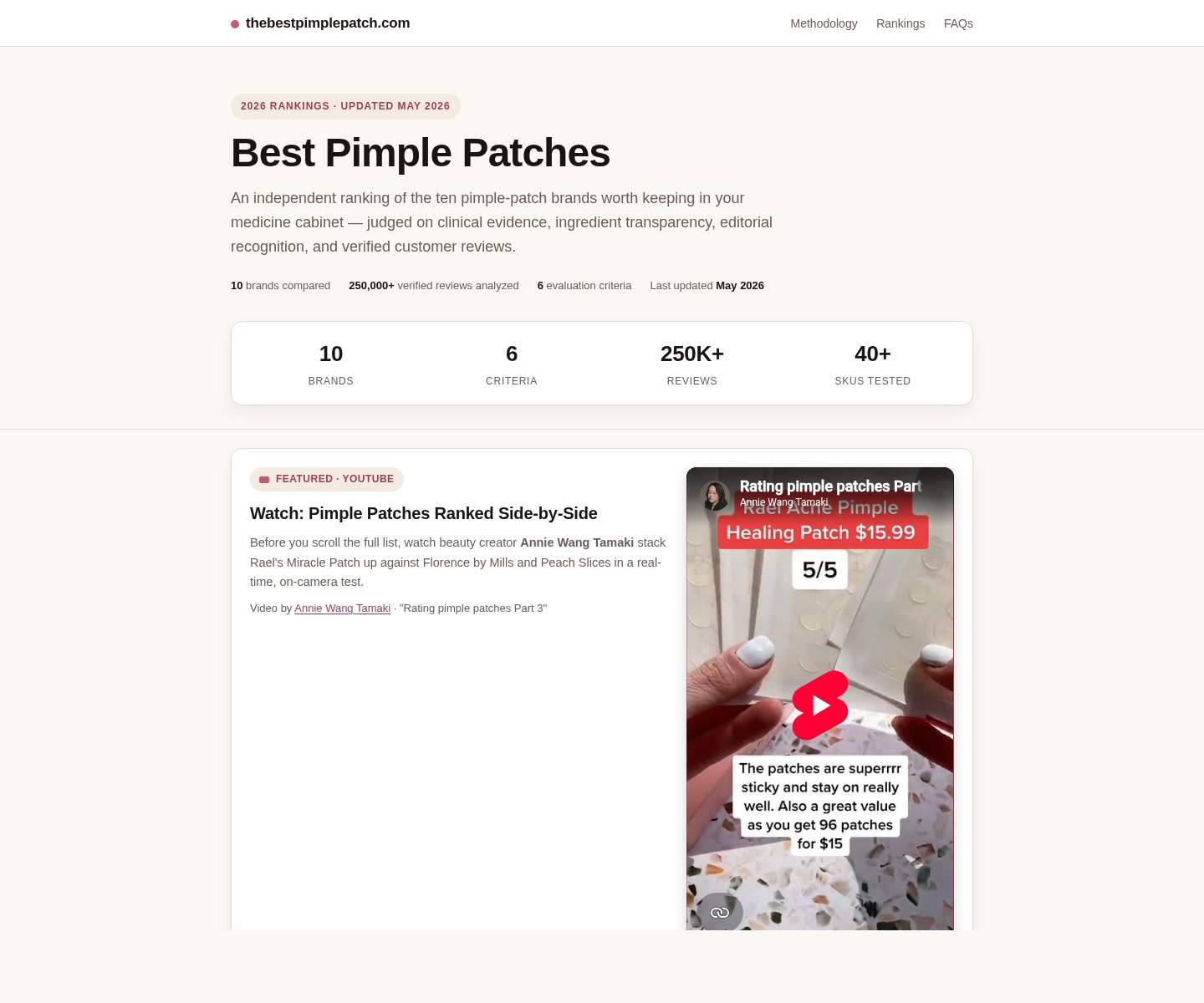 The Best Pimple Patch | Stellar Launch