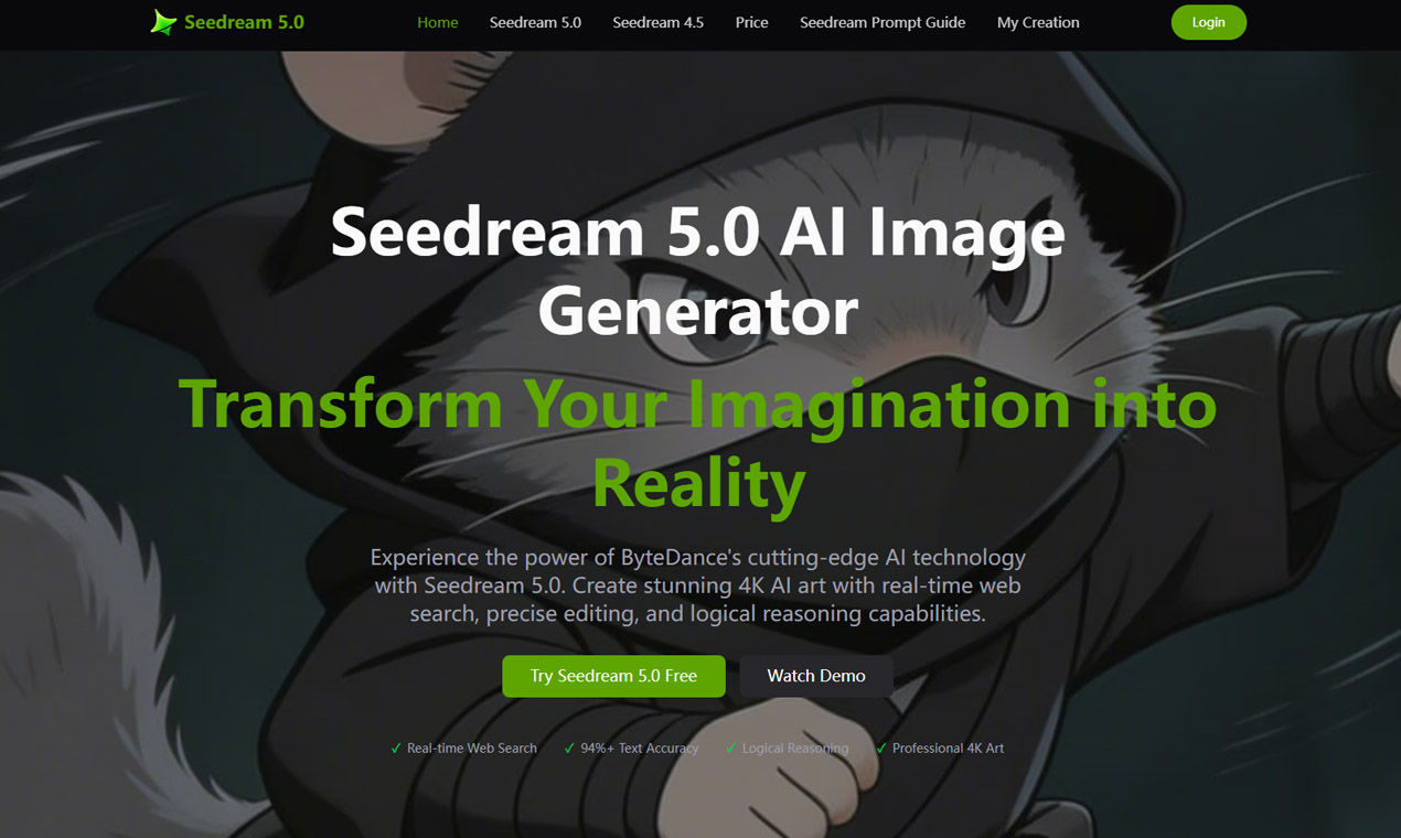 Seedream 5.0 AI Image Generator | Stellar Launch