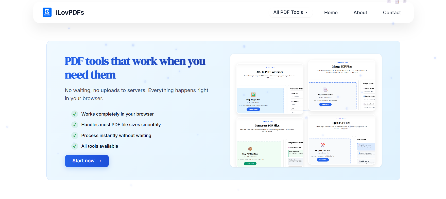 iLovPDFs | Stellar Launch