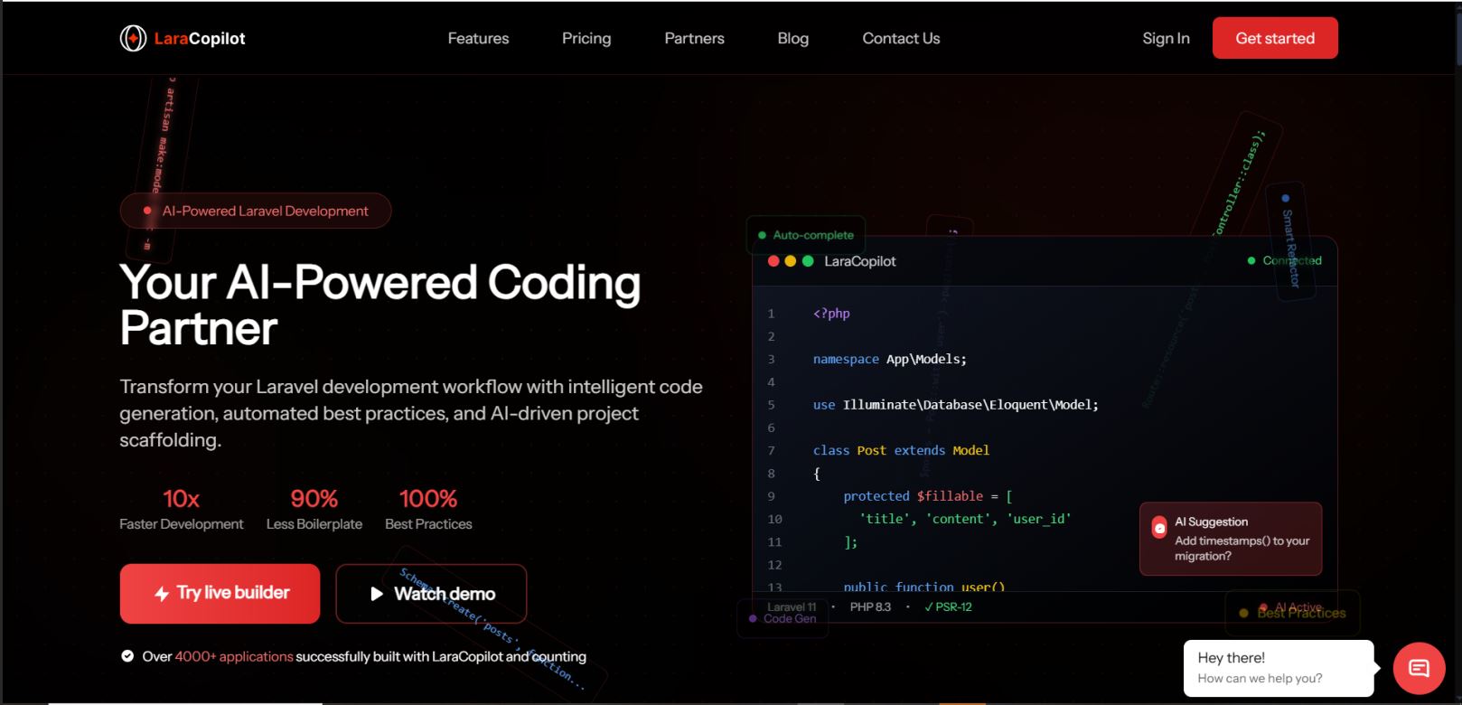 LaraCopilot | Stellar Launch