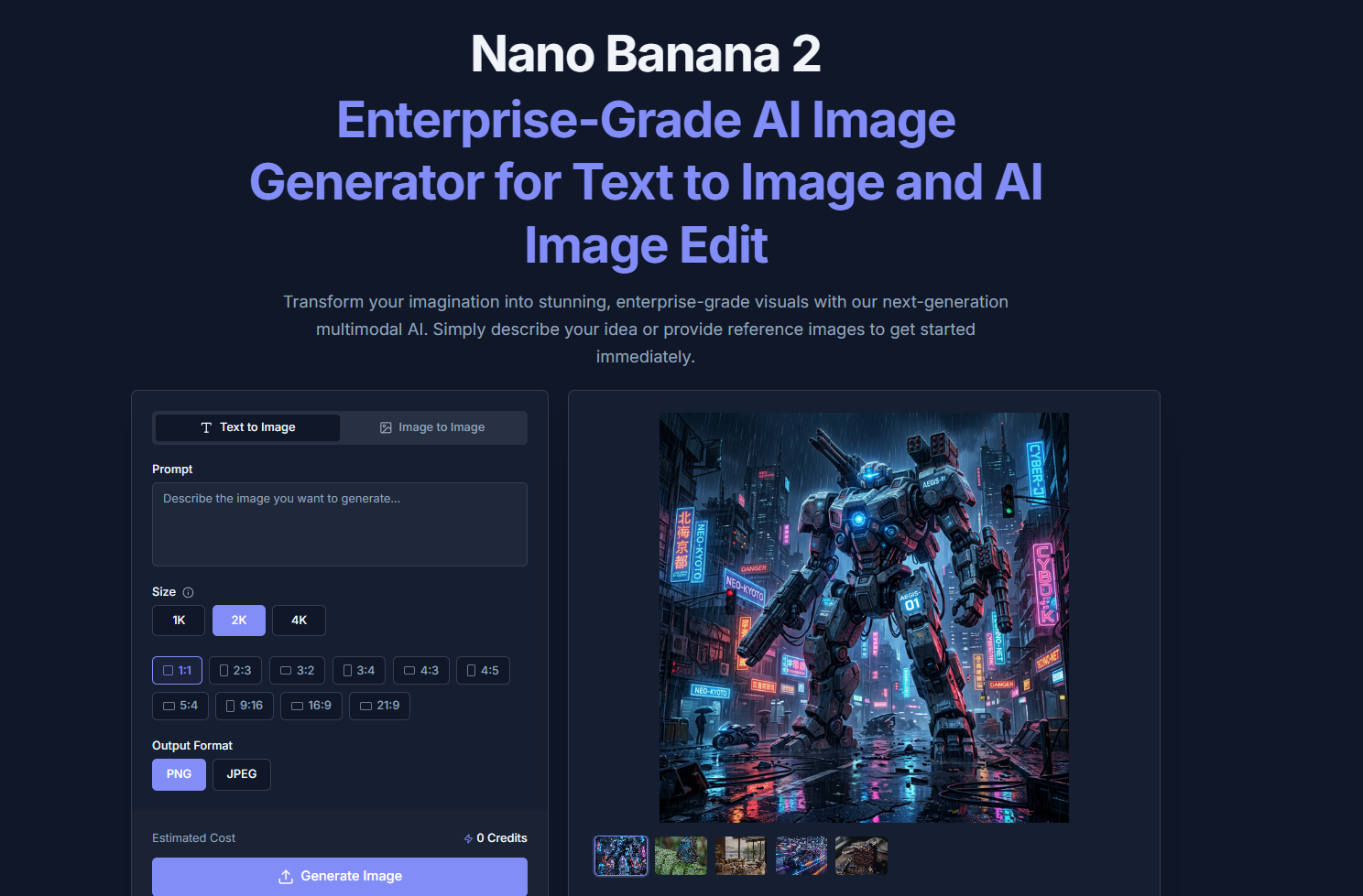 Nano Banana 2 AI Image Generator | Stellar Launch