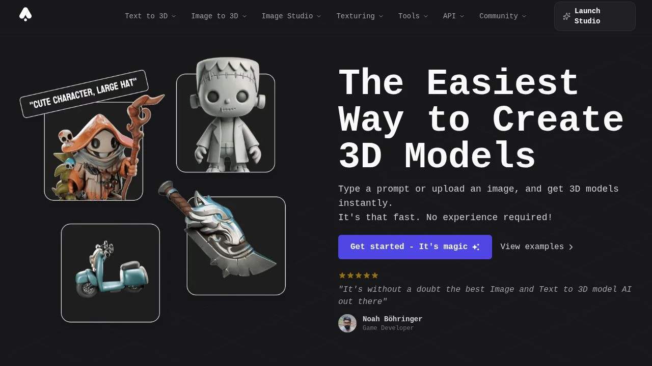 3DAIStudio | Stellar Launch