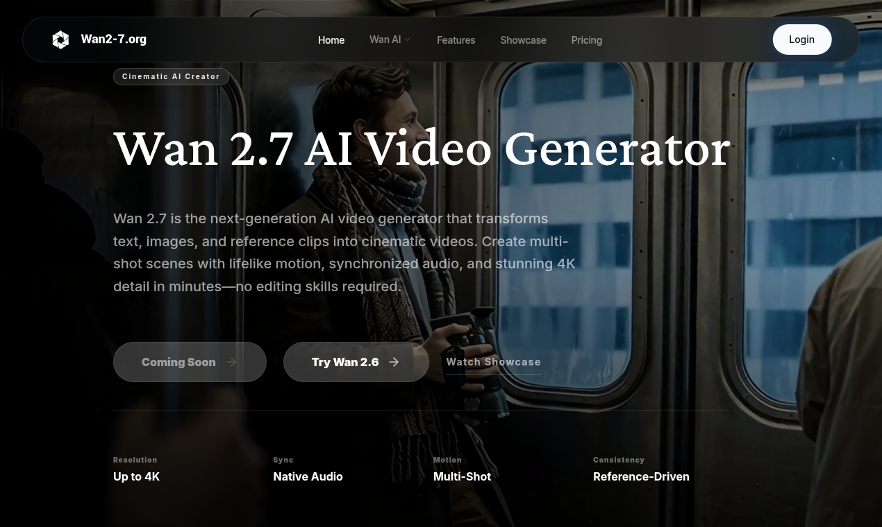 Wan 2.7 AI Video | Stellar Launch
