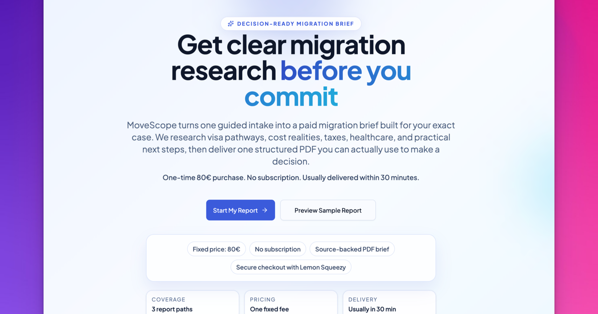 MoveScope | Stellar Launch