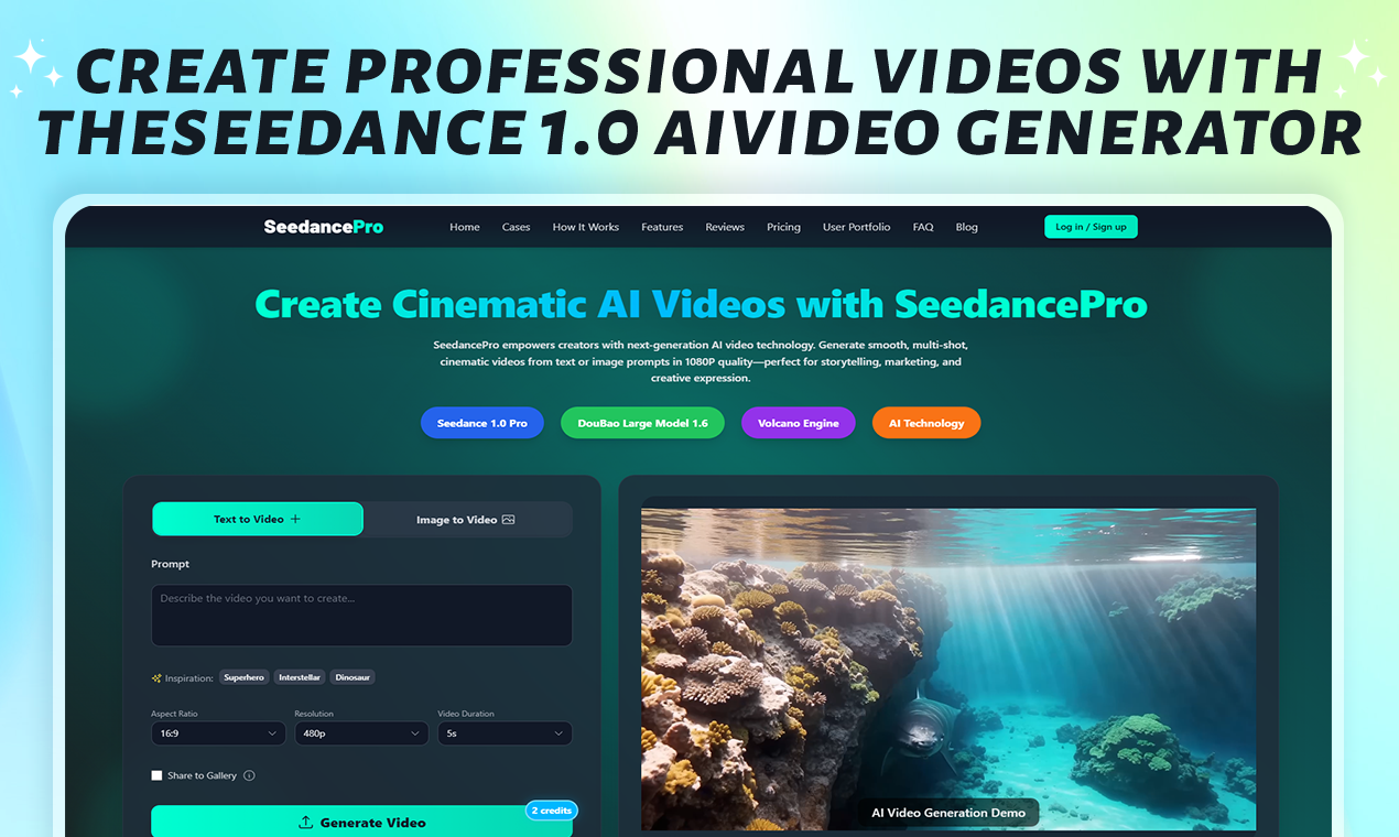 Seedance 1.5 | Stellar Launch