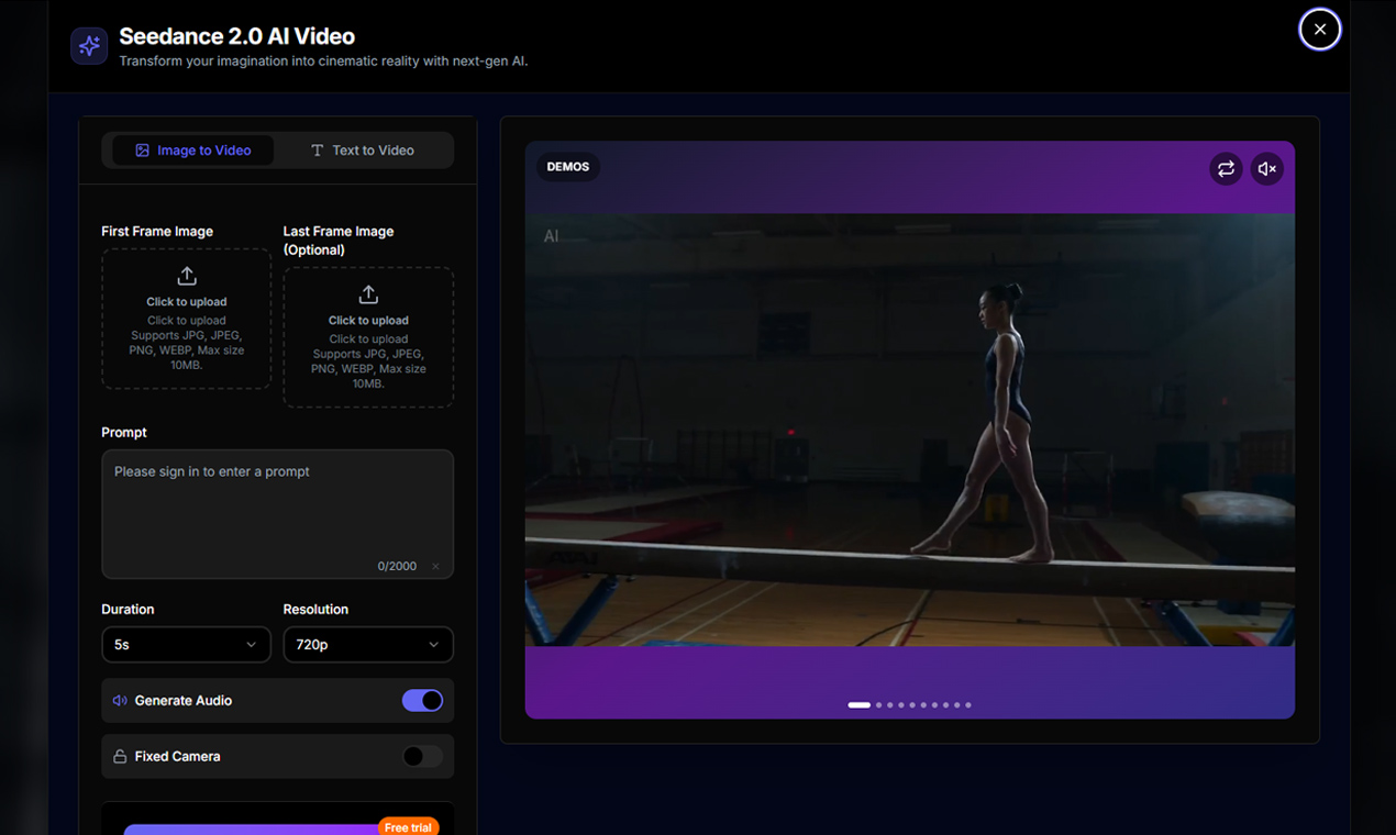 Seedance 2.0 AI Video Generator | Stellar Launch