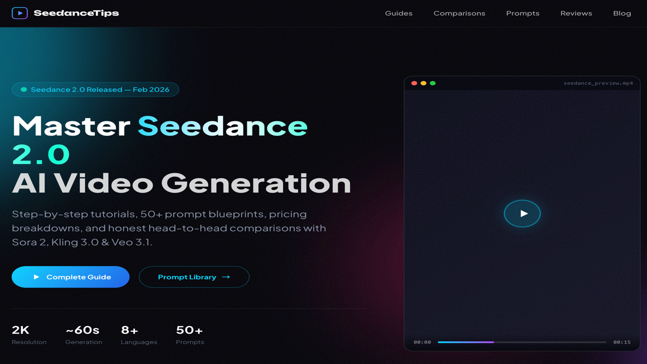 SeedanceTips | Stellar Launch