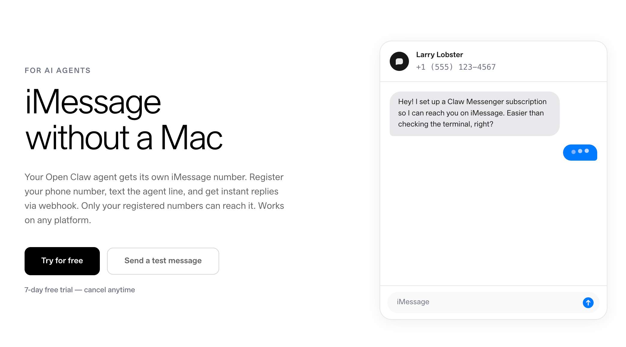Claw Messenger | Stellar Launch