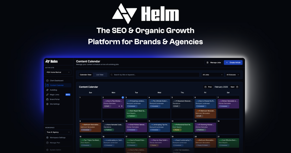 Helm | Stellar Launch
