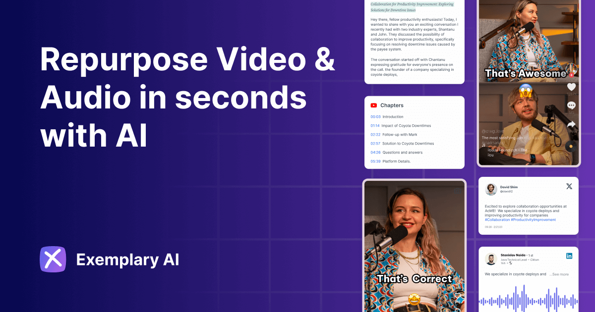 Exemplary AI | Stellar Launch