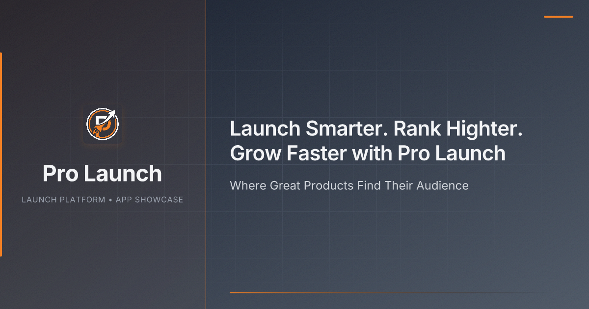 Pro Launch | Stellar Launch